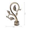 Vintage Curtain Rod Finial Aluminum Alloy Decorative Pole End Head for Window Ornament and Living Space Decor