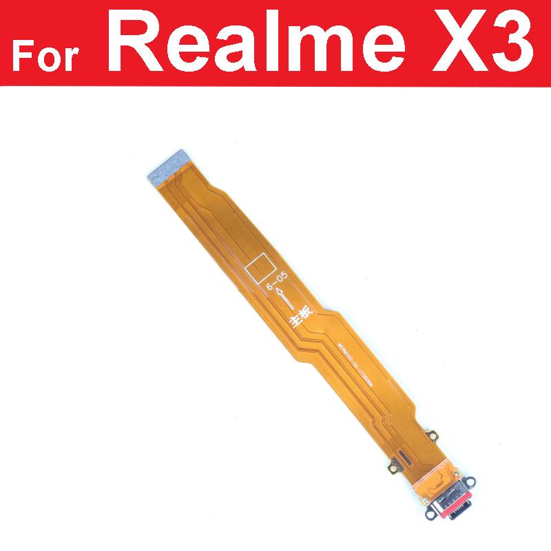 USB Charging Board Dock Flex Cable For Realme X50 Pro X7 Pro X3 X2 Pro X Lite XT X USB Charger Port Connector Ribbon Parts