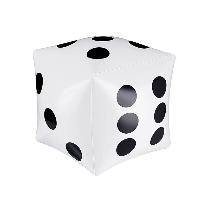 Large PVC Inflatable Dice for Games & Events - Perfect for Parties & Kids' Activities