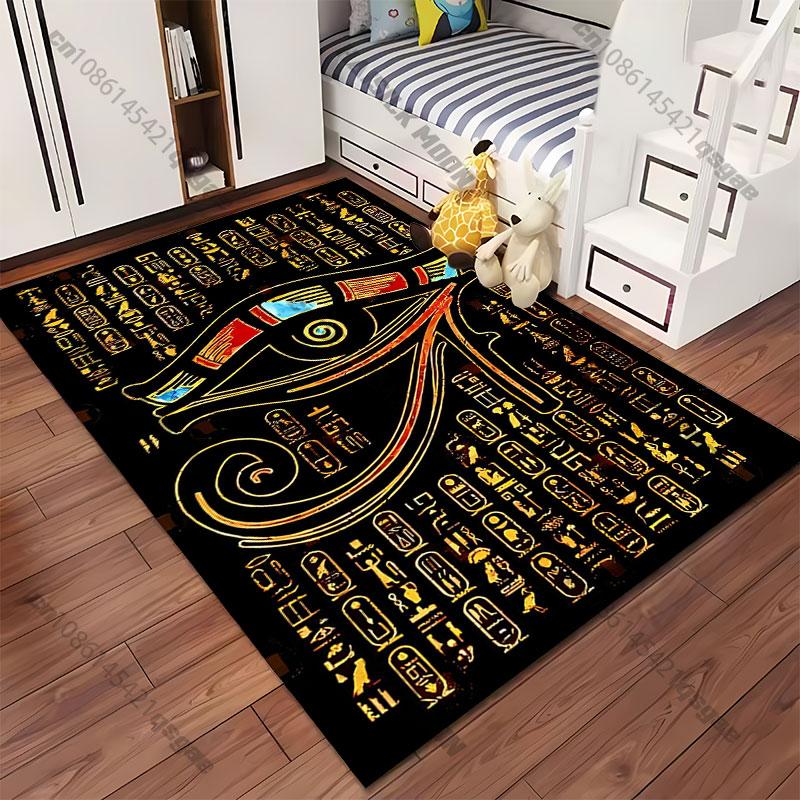 Ancient symbolism and mystical protection carpet Yoga living room room decor children's crawling mat doormat area rug