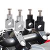25mm Handlebar Risers Spacer Mortorcycle 1" Clamp for Most Motorcycle Model Modification Handlebat Risers Clamp