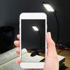 Durable Black LED Clip Light USB Rechargeable With 18 Lights Music Stand Light Portable Music Sheet Lamp Bedroom