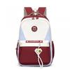 Large Capacity School Backpack Teenagers Unisex Campus Style Nylon Dual Compartment 15-inch Laptop Compatible