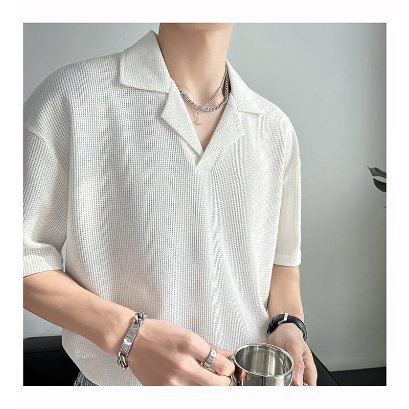 Men's Relaxed Fit Terry Cloth Shirt