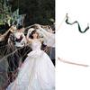 Wedding Ribbon Stick with Bells Party Streamers Fairys Stick Wand Ribbon Tassels Wands Holiday Celebration Supplies