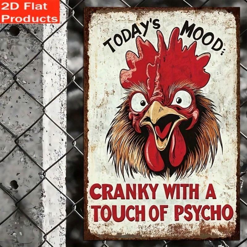 Vintage Metal Tin Wall Poster Sign 20x30cm