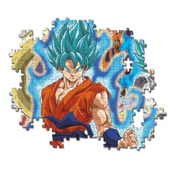 Clementoni - Dragon Ball Super Color Puzzle 180 Pieces Children 9 Years Old Superhero Anime Made Italy Multicolor 21726