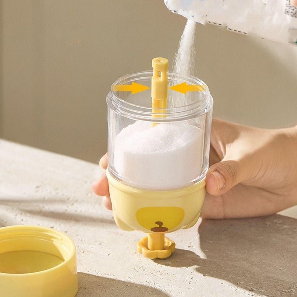Leak-proof Sealed Seasoning Jar Quantitative Seasoning Box Salt Bottle Seasoning Container  Cooking