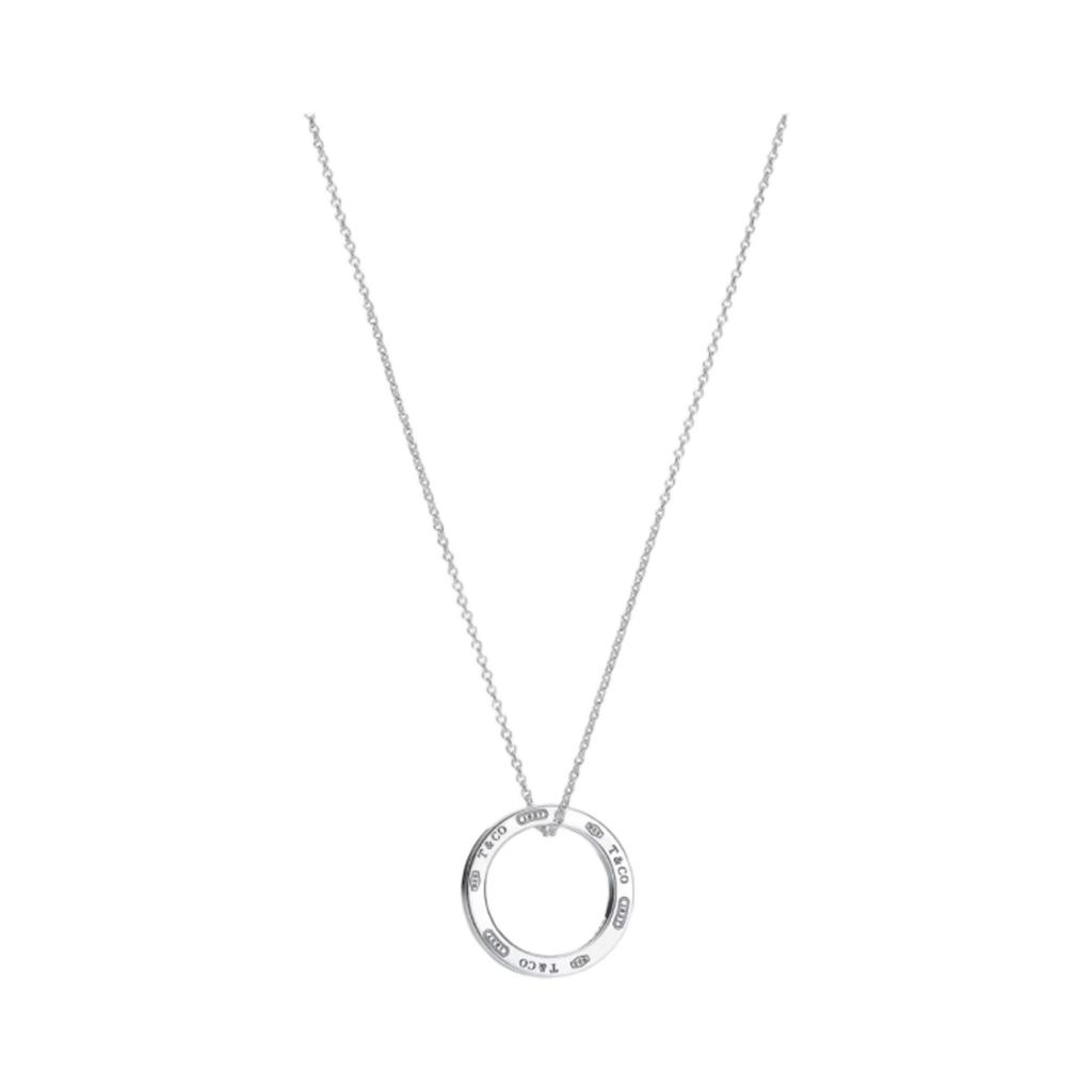 Tiffany & Co. 1837 Circle Pendant Medium Sterling Silver