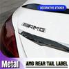 For Mercedes A B C E G W203 W204 W205 W176 W177 W212 W213 AMG Car Sticker Trunk Label Decals Sports Decorative Accessories