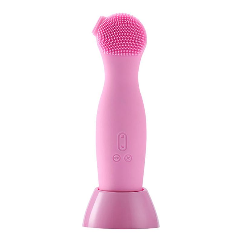 Multifunctional Rotating Cleanser Automatic Face Wash Machine Silicone Facial Wash Electric Pore Face Deep Cleansing Tool