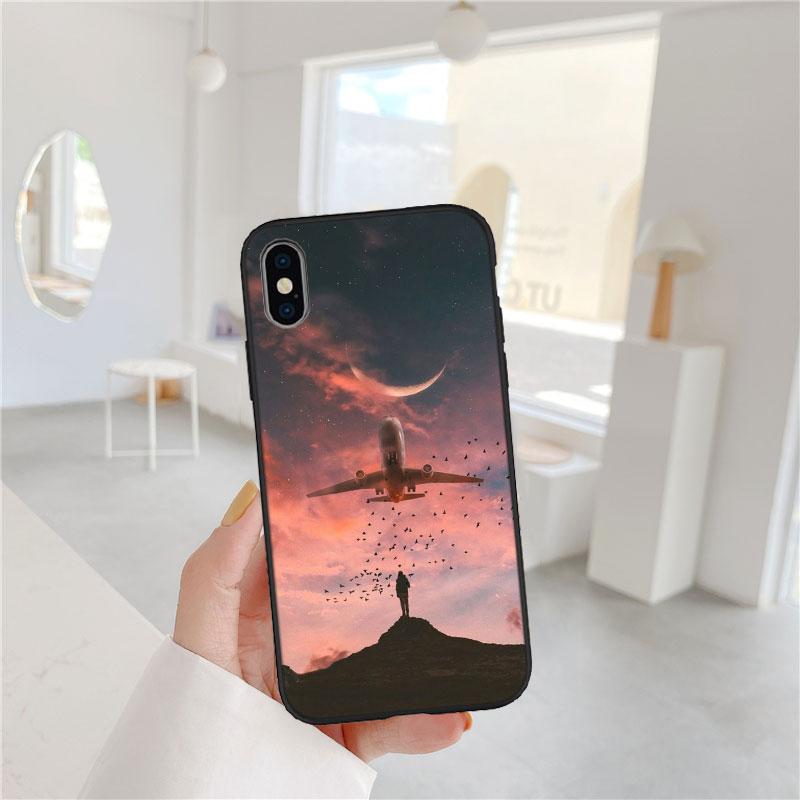 QT1 Airplane Red New High-End Phone Case for OPPO A3 Pro A40 A60 A80 A15 A15S A16 A16S A12 A16K A17 A17K A53 A53S A54 A54S A58