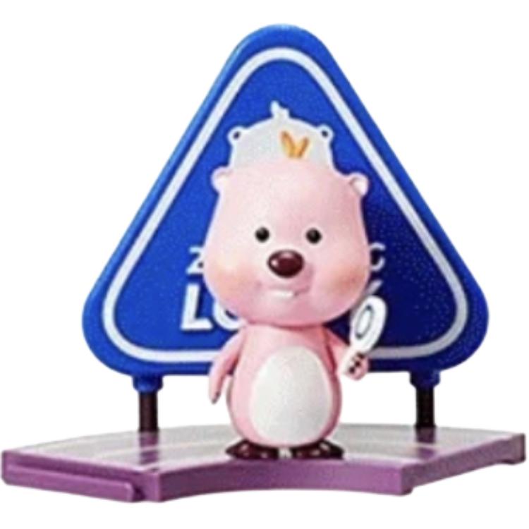 

MINISO Ruby Loopy Collection Neon Highway Figure Mystery Boxes Single Mystery Box/Full Box 6 Pcs Doll