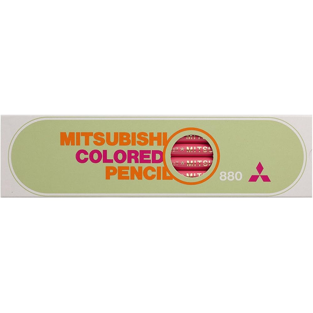Mitsubishi Pencils, colored pencils, 880, monochromatic, peach, 1 dozen, K880.13
