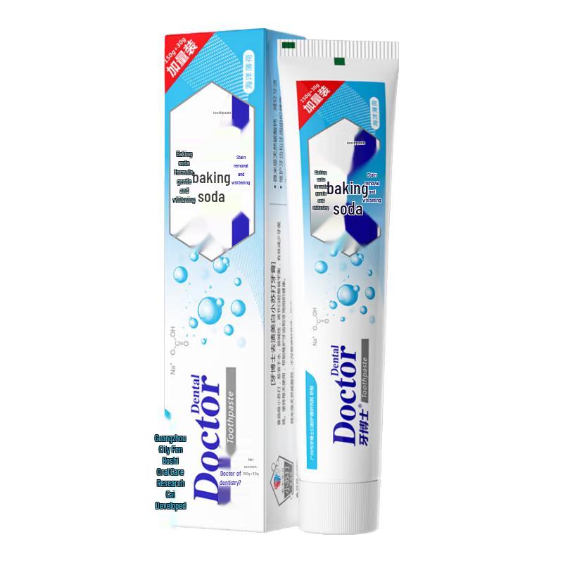 

Dr. Dental Baking Soda Toothpaste for Stain Removal & Whitening