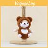Keychain Adorable Hamster Plush Toy With Soft Pp Cotton For Accessory Teens