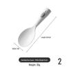 Non-Stick High Temperature Resistant Rice Spoon - Food-Grade Standable Spatula for Serving Rice