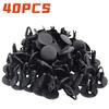 20-100Pcs Car Bumpers Clip Plastic Push Rivet Trim Clips Auto Clips Plastic Rivets for Ford Wheel Arch Linings Mudguard Buckles