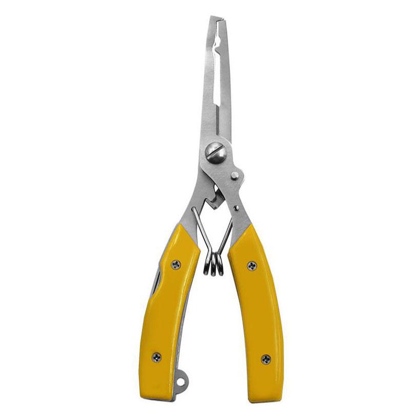 

Рыболовные инструменты Многофункциональные рыболовные плоскогубцы из нержавеющей стали Кусачки для лески Экстрактор крючков Плоскогубцы для заводных колец Ножницы B