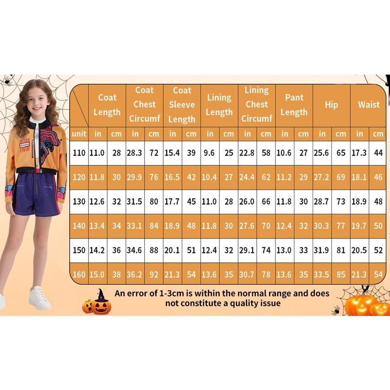 Kinder Cosplay Kostüme Mädchen Zoey Mira Rumi Fantasy Rollenspiel Outfits Kpop Halloween Karneval Party Anzüge