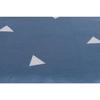 Parure de lit - 1 housse de couette 220 x 240 cm + 2 taies d'oreiller 60 x 60 cm - 65% coton, 35% polyester - Bleu