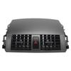 Center Dash AC Vent Panel with Emergency Light Button Scratch Proof 55670 02160 Dashboard Air Conditioning Outlet Panel