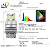 3156 LED Turn Signal Light for Cars - S25/T20/T25, Fits 7443 Reversing Light, High Brightness 23-SMD.