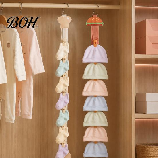 Hat Hooks for Closet Organizer Rack, Multi Clip Cap Holder, Hanger Hook Storage Baseball Knitted Hat, Strap Bedroom Dorm Adhesive Holder