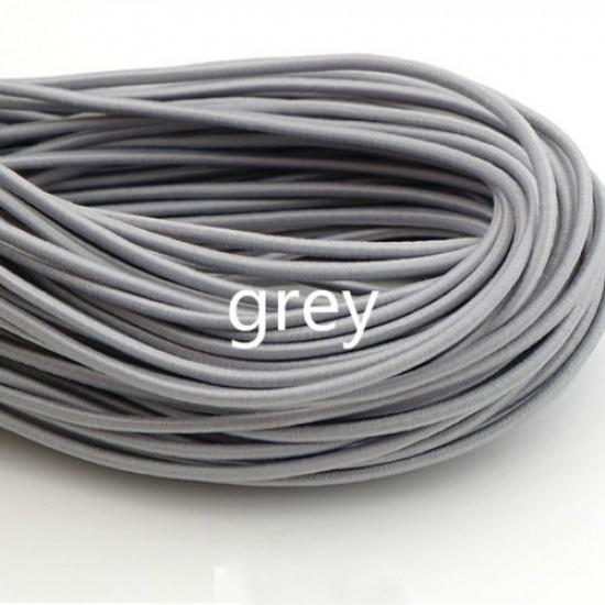 10M Skinny Elastic Band Cord Round Ribbon Stretchy DIY Trimming Sewing Craft New