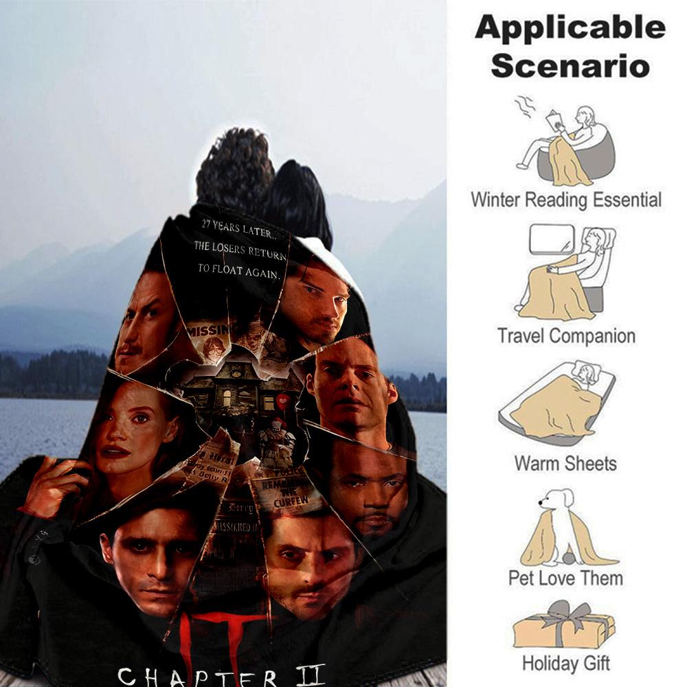Lost Souls Return Chapter Ii Flannel Blanket Super Soft Warm Cozy Blanket For Sofa Bed Office Travel Allseason Home Decor Gift