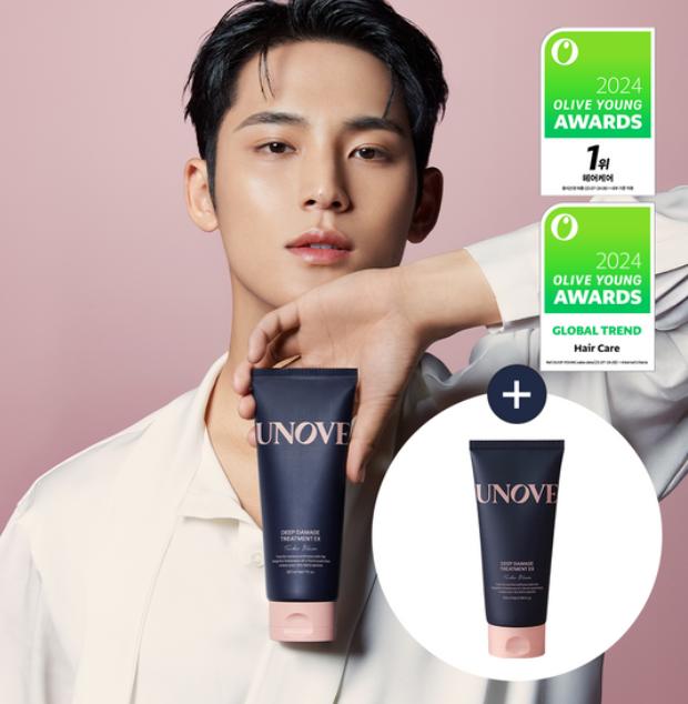 Unove Deep Damage Hair Treatment EX Tender Bloom 207ml + 100ml