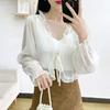 Summer Outdoor Chiffon Shawl Women's Short and Versatile Shoulder and Sun Protection Cardigan Top