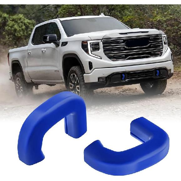 Tow Hook Covers Fit For GMC Sierra 1500 -2026 Vertical Tow Hooks, Hitch Cover Front Ized Car Tow Hooks Compatible With GMC Sierra 1500 Accessories