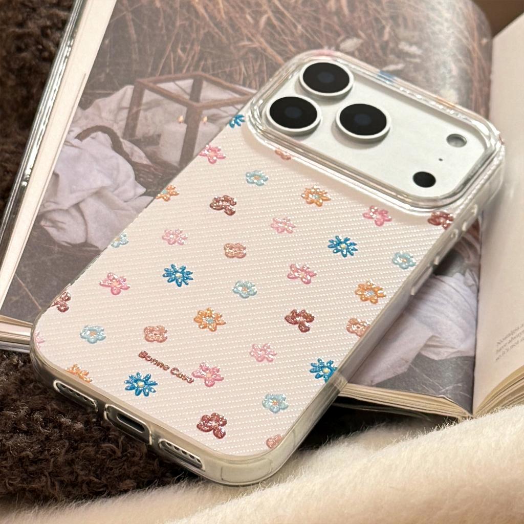 Autumn Flower 16 for Apple 17 Promax Mobile Phone Case for IPhone 15 for 12 Temperament Simple 14 Anti-fall 13 Hard