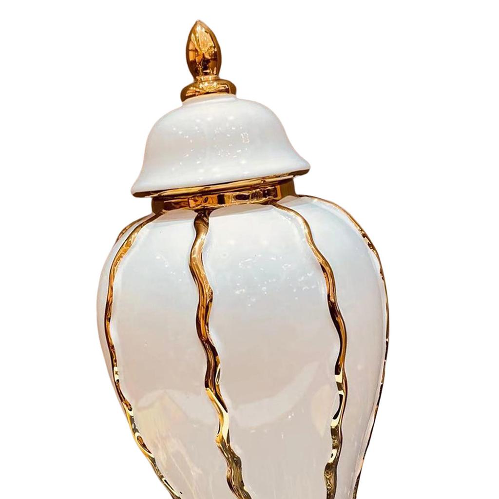 Ceramic Jar with Lid - Elegant Home Storage Solution