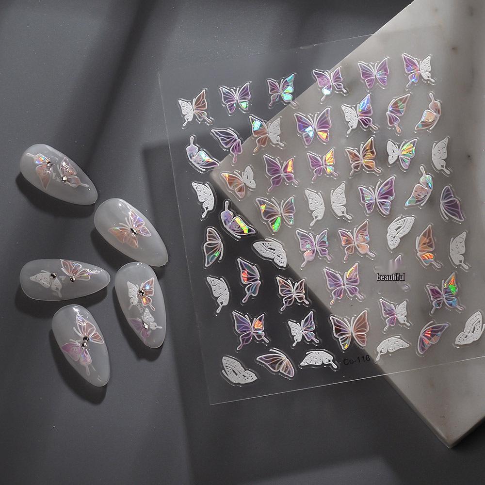 3D Starfish Goldfish Jelly Stickers for Nails, Phones, iPads & Planners