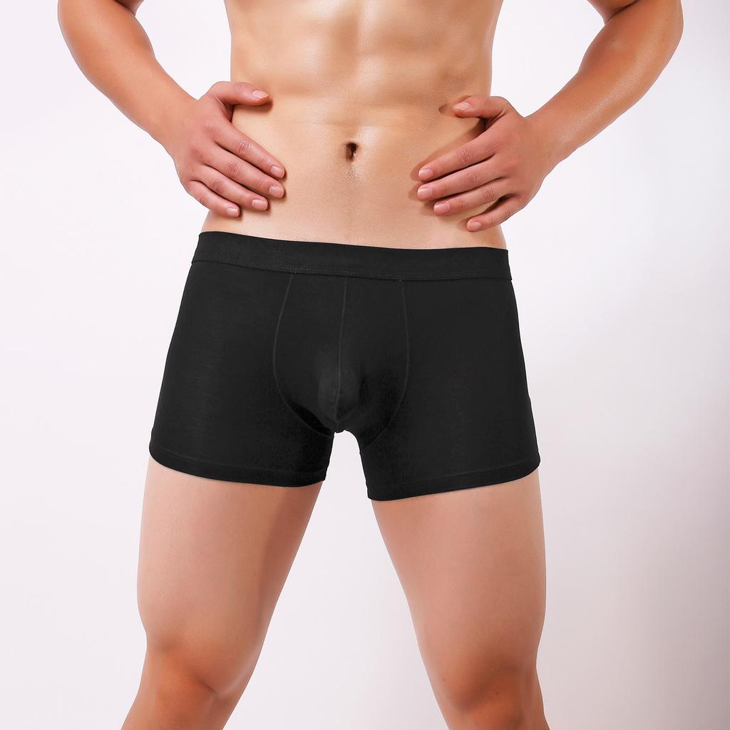 Men's Sexy Solid Color Underwear Elephant Nose Underwear