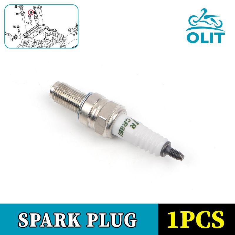 

For CFMOTO Ignition Coil&Spark Plug 250SR 250SR-FUN 250CLC 250CLX 250NK Sparking Plug Motorcycle Original Parts Spark Plug