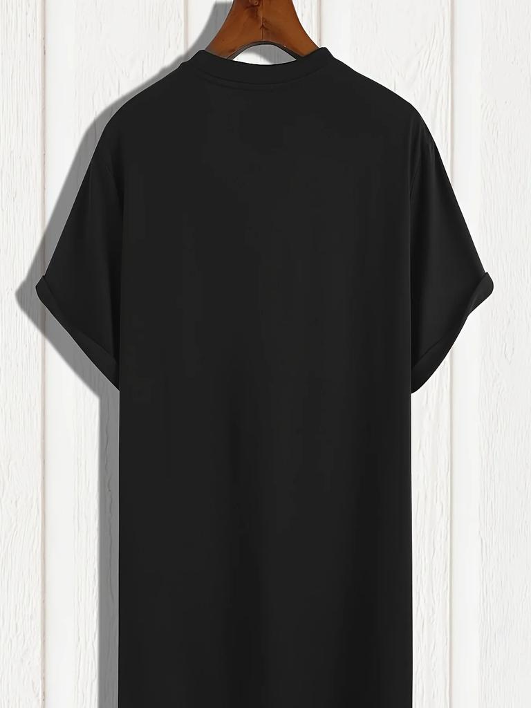 The Boondocks Herren Baumwoll Grafik T-Shirt - Rundhals Kurzarm Schwarz Freizeit T-Shirt mit I Ain't Lucky It's About T Shirt