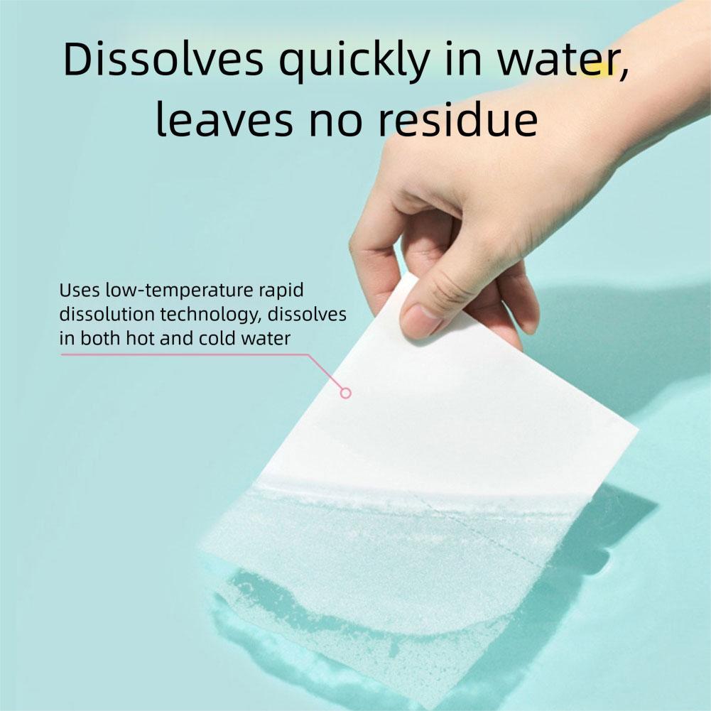 30/60/90pcs Laundry Detergents Sheets Laundry Soaps Paper Washing Dirty Laundry For Clothing Washing Machine For Home School