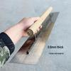 60cm Thickened Carbon Steel Plastering Trowel - Iron Plate Smoothing and Scraping Tool