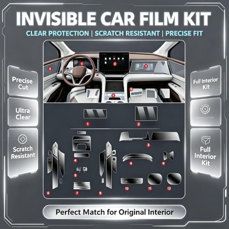Dashboard Multimedia Navigation Transparent Anti-Scratch Soft Protection Film For 2026 Models Of BYD Xia Car Accessories