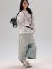 Lace Hem Layering Skirt for Women - Slimming Inner Wear Anti-Exposure Apron-Style with Magical (Shenqi) Buttocks Covering.
