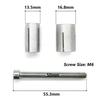 2pcs/set 13/16mm Motorcycle Expansion Screw Handguard Handlebar End Plugs Screw Universal Handle Bar Expand Screws Accessories