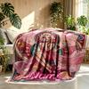 Custom Name Personalized Marilyn Monroe Print Blanket, Home Decor, Bedroom, Sofa, Camping, Couch, Gifts for Birthday Christmas