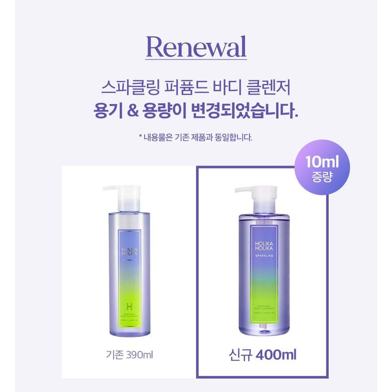 HOLIKA HOLIKA Sparkling Perfumed Body Cleanser