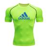 Men's Quick Dry Compression Workout T-shirt Breathable Elast