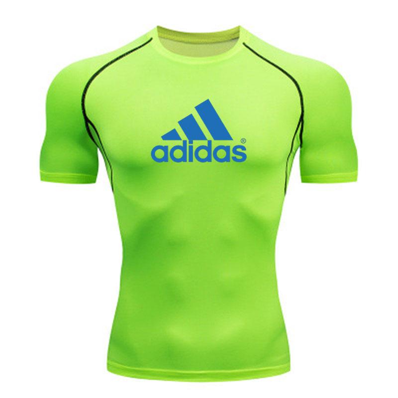 Men's Quick Dry Compression Workout T-shirt Breathable Elast