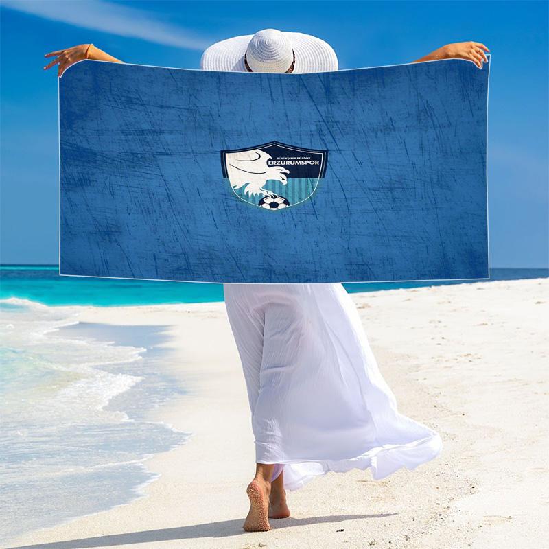 B.B Print Beach Towel, Large Soft Quick Dry Towel for Beach Camping Swimming