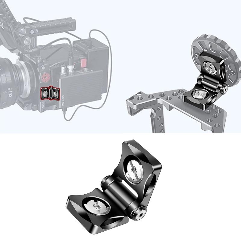 Quick Aluminum L Bracket Vertical Horizontal Switching Quick Release Plate for Gimbals and Tripod Monopod